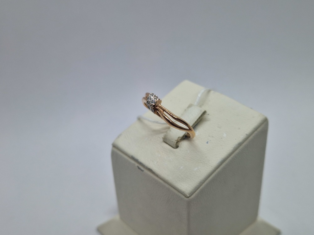 КОЛКМИ585 КОЛЬЦО С КАМНЯМИ (Au 585)