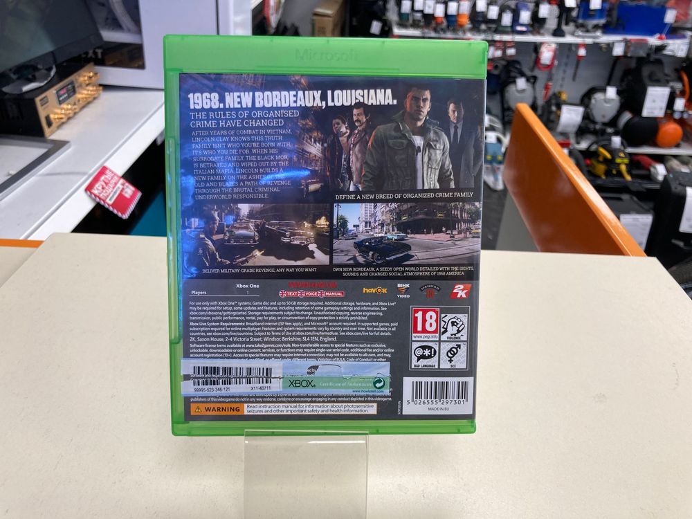 Игра XBOX Mafia 3