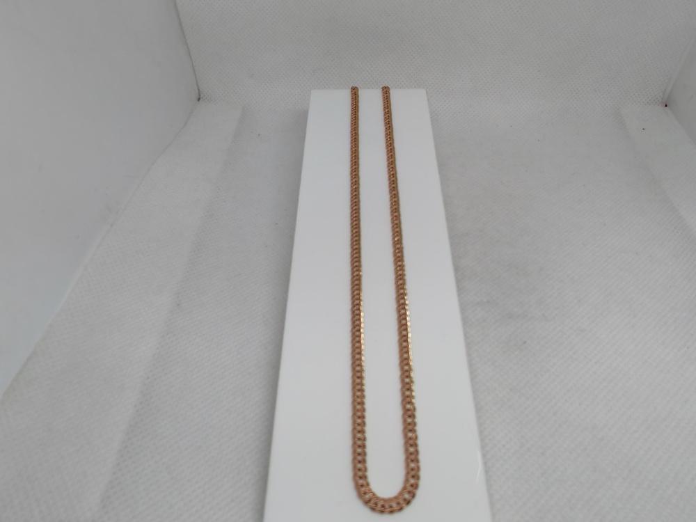 ЦЕПЬ ПОЛНОВЕСНАЯ Ромб двойной (Au 585)