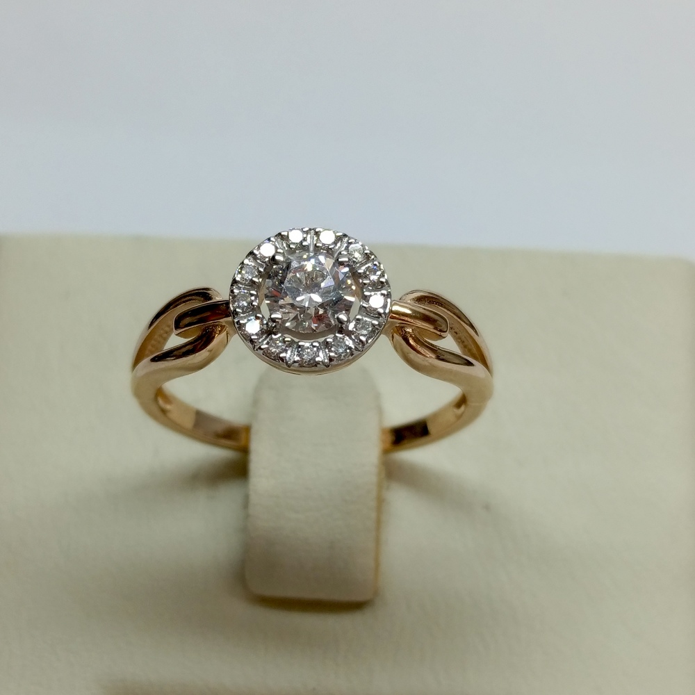 КОЛЬЦО БРИЛЛИАНТ (Au 585)