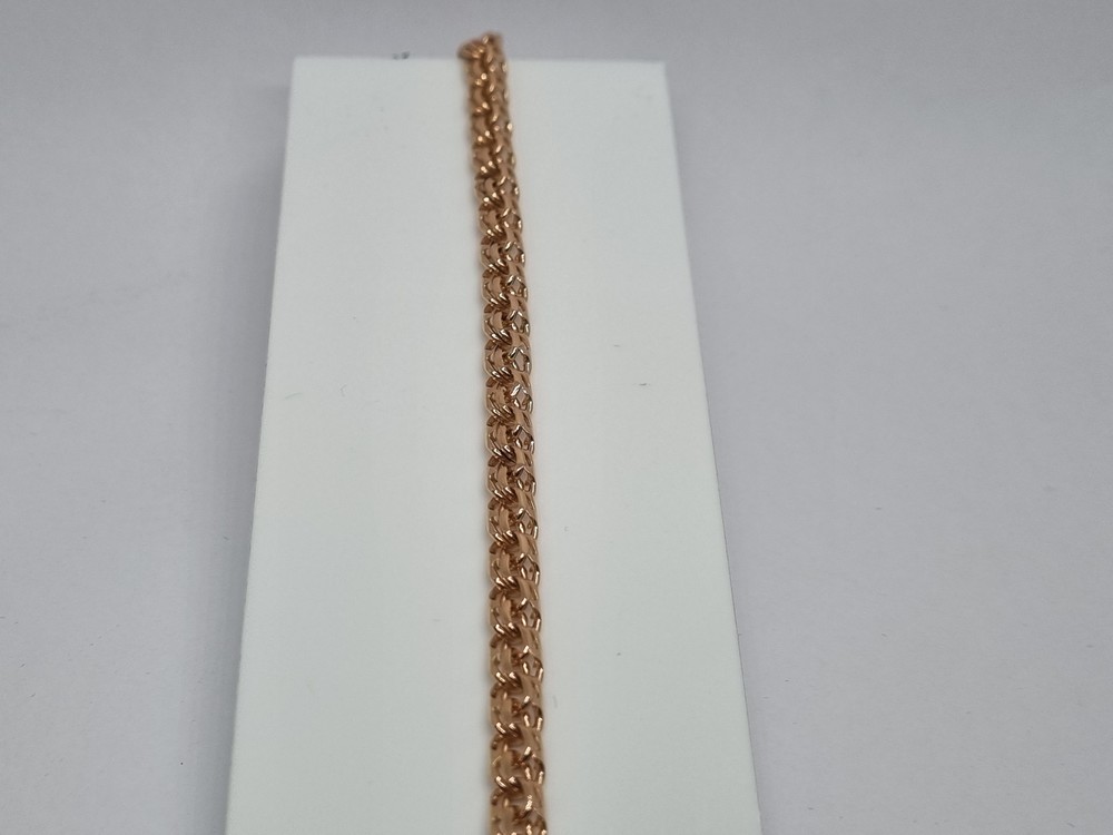 БЛБ585 БРАСЛЕТ ПОЛНОВЕСНЫЙ Бисмарк (Au 585)