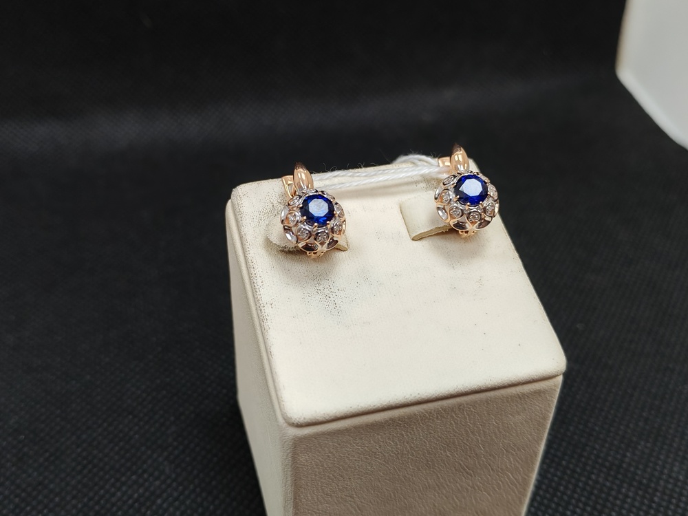 СЕРЬГИ БРИЛЛИАНТ (Au 585)