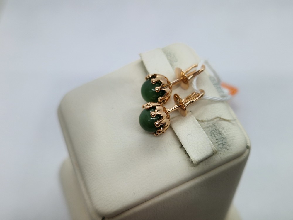 СПУС583 СЕРЬГИ ПУСЕТЫ (Au 583)