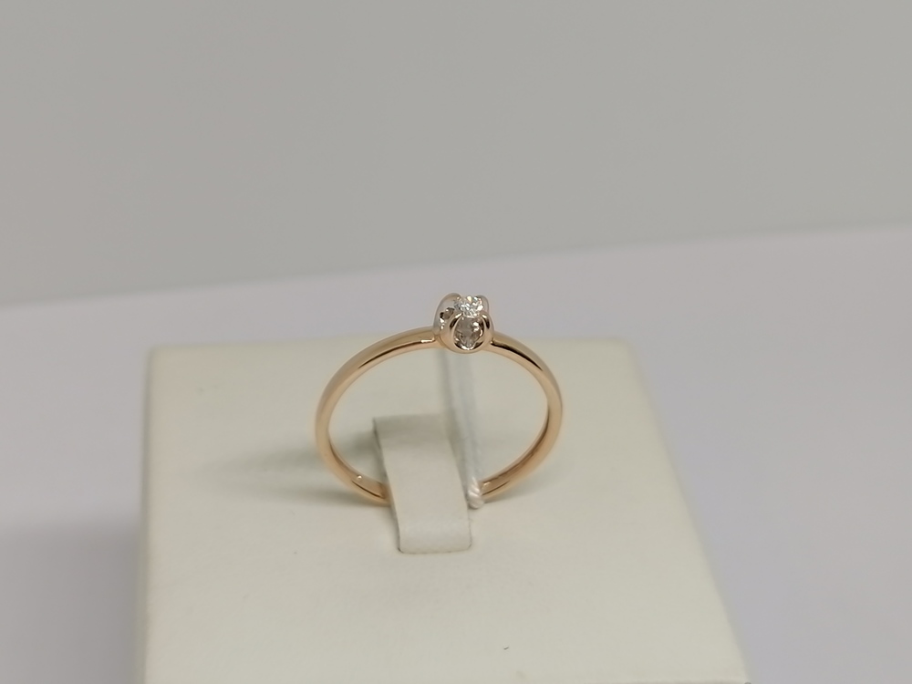 КОЛЬЦО БРИЛЛИАНТ Au 585