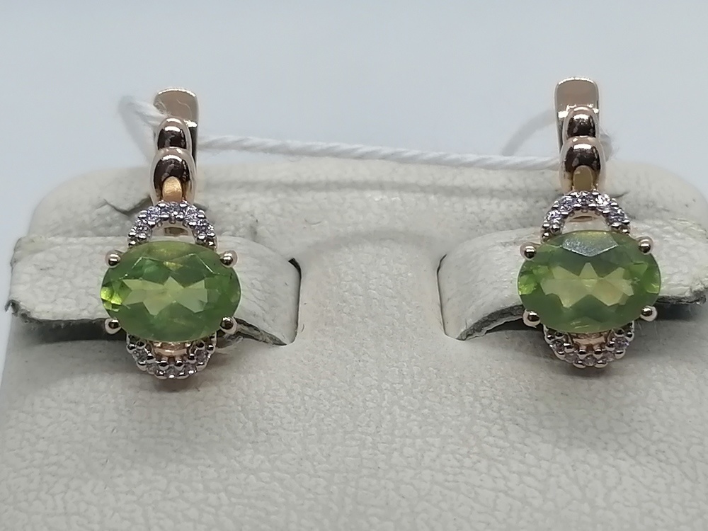 СКМИ585 СЕРЬГИ С КАМНЯМИ (Au 585) СКМИ585 СЕРЬГИ С КАМНЯМИ (Au 585)