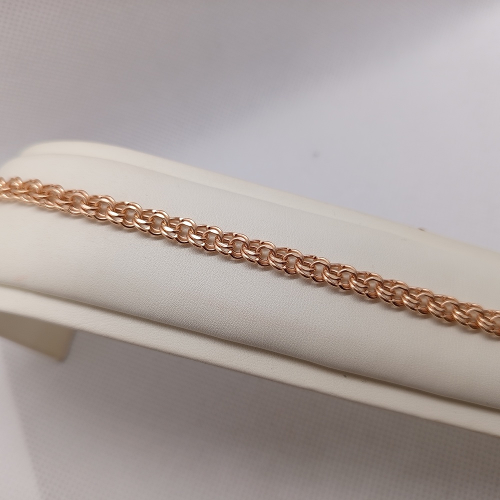 НБ 12-316ПГ БРАСЛЕТ ПУСТОТЕЛЫЙ (Au 585)