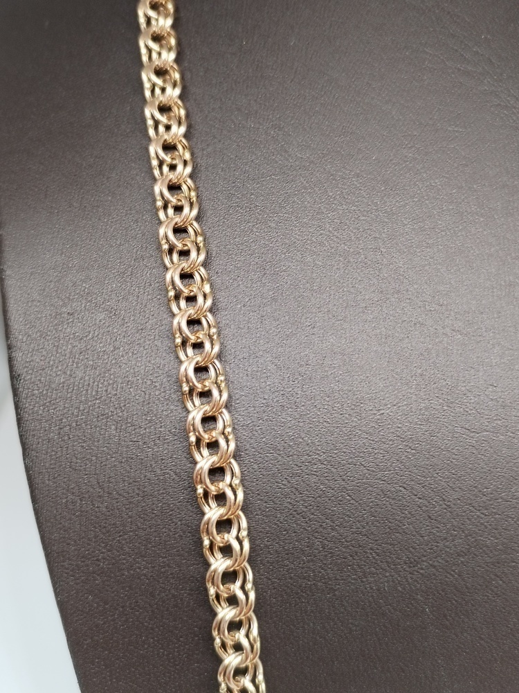 ЦЕПЬ ПУСТОТЕЛАЯ Бисмарк (Au 585)