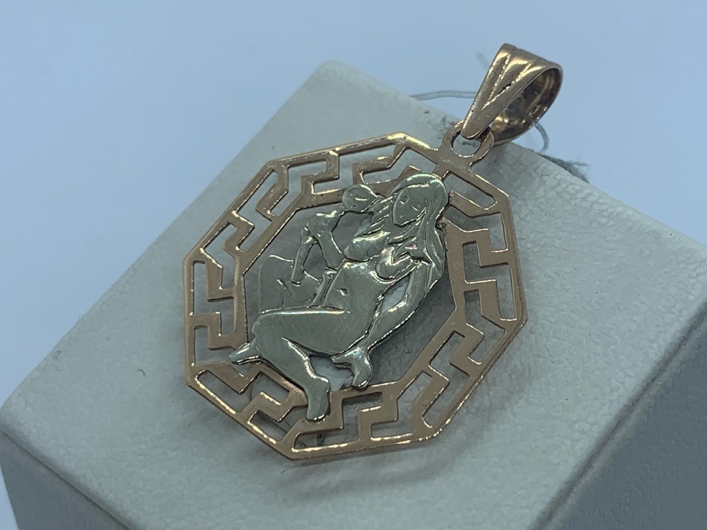 930 ПОДВЕСКА ЗНАК ЗОДИАКА без камня (Au 585)
