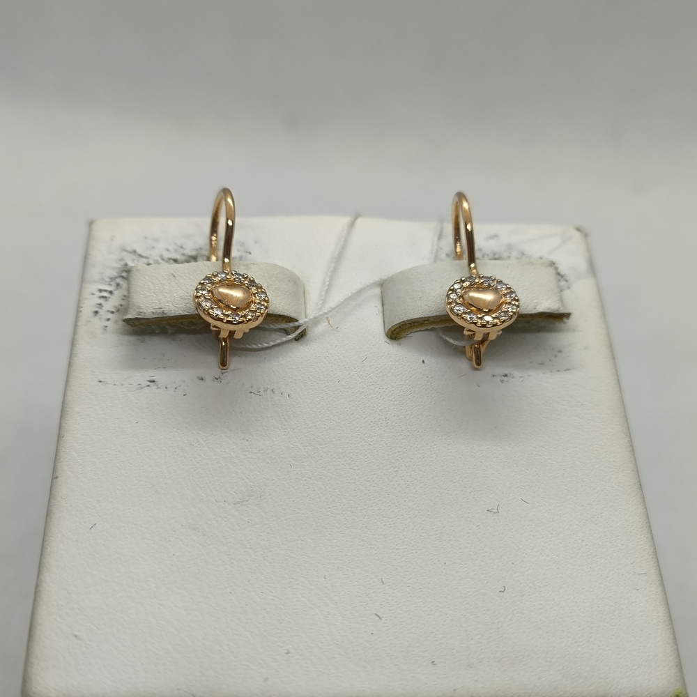 СЕРЬГИ С КАМНЯМИ (Au 585)