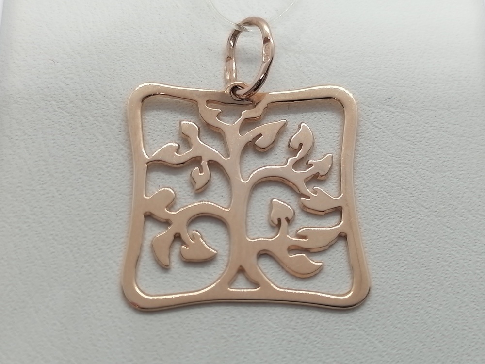 988 ПОДВЕСКА БЕЗ КАМНЯ (Au 585)
