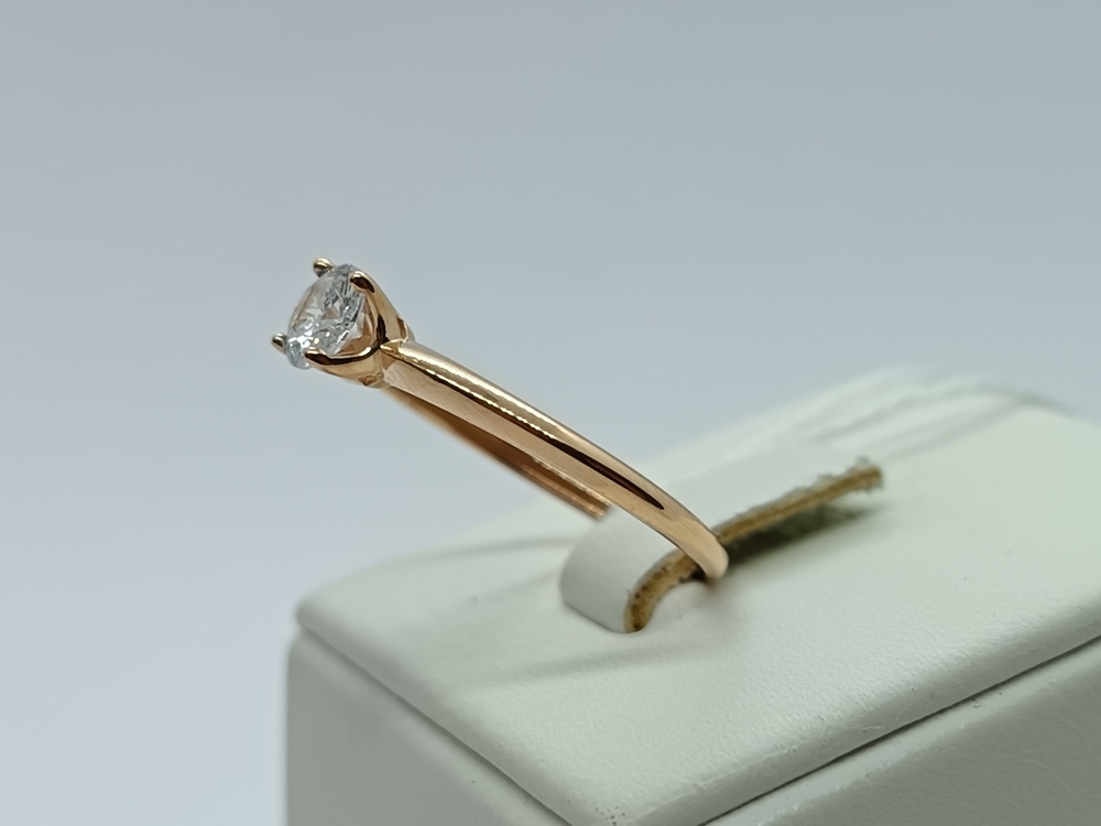 КОЛЬЦО С КАМНЕМ (Au 585)