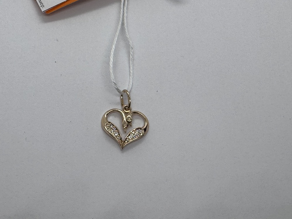 ПОДКМИ585 ПОДВЕСКА С КАМНЯМИ (Au 585)