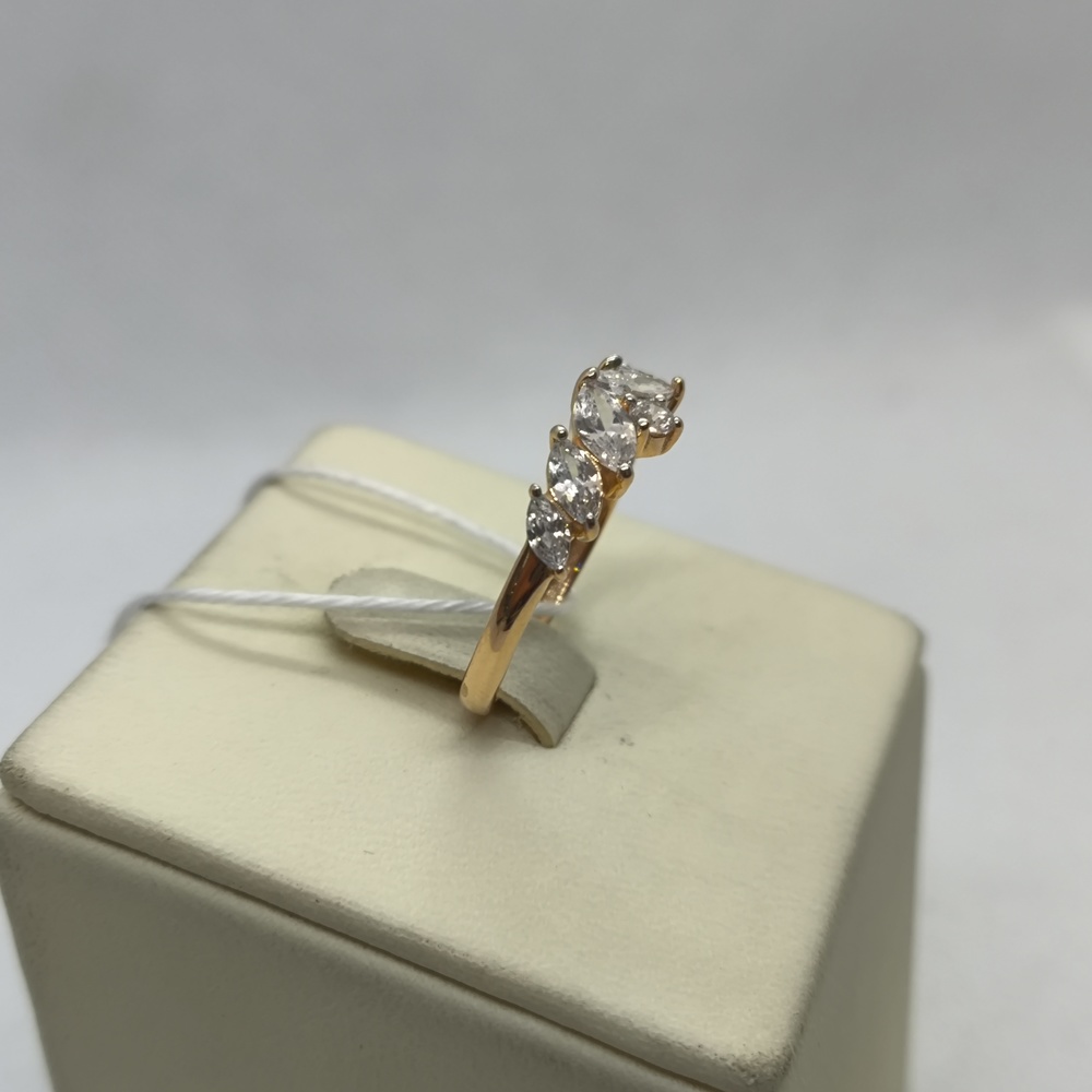 КОЛКМИ585 КОЛЬЦО С КАМНЯМИ (Au 585)