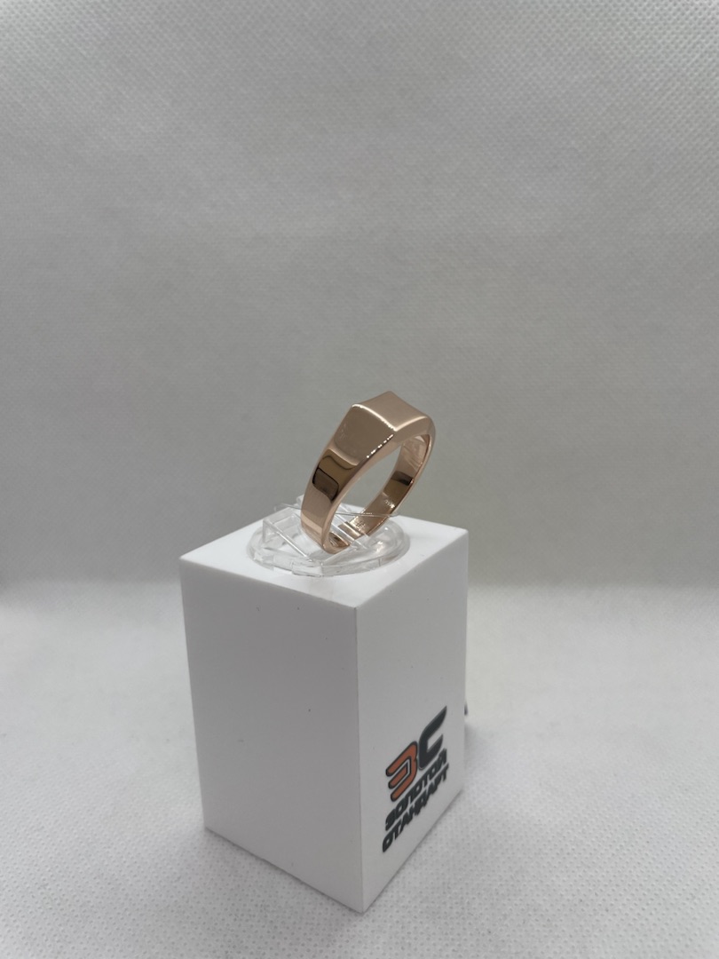 01-0064 КОЛЬЦО ПЕЧАТКА без камня (Au 585)