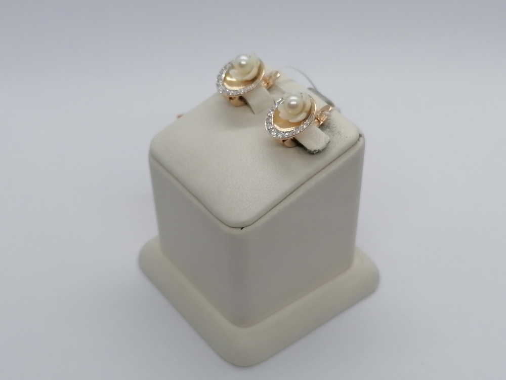 СЕРЬГИ С КАМНЯМИ (Au 585)