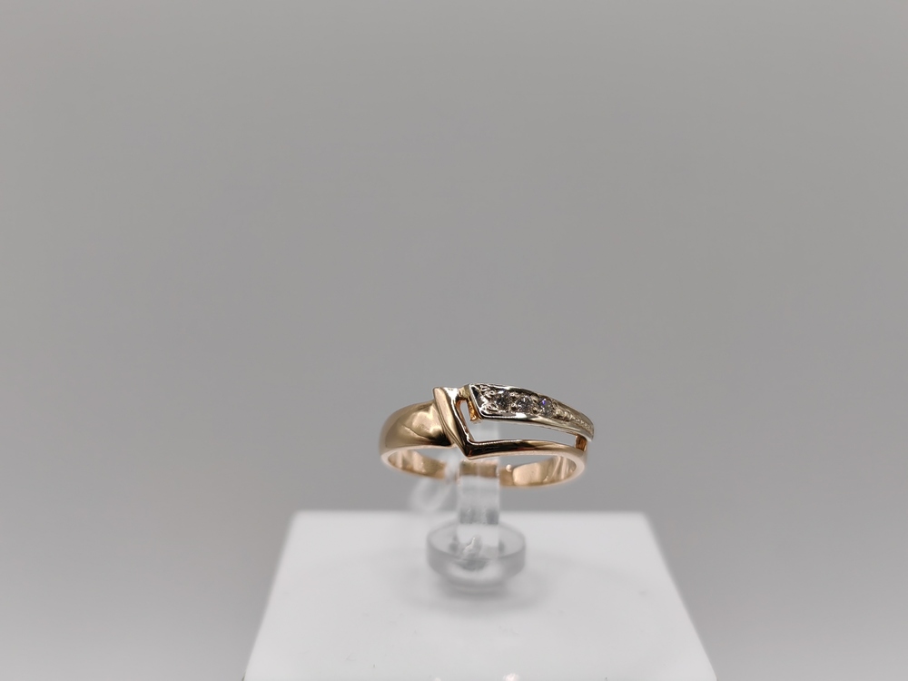 КОЛЬЦО БРИЛЛИАНТ Au 585