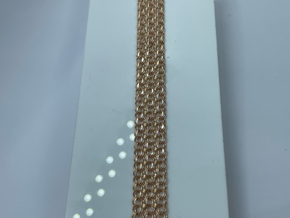 БРАСЛЕТ ПУСТОТЕЛЫЙ (Au 585)