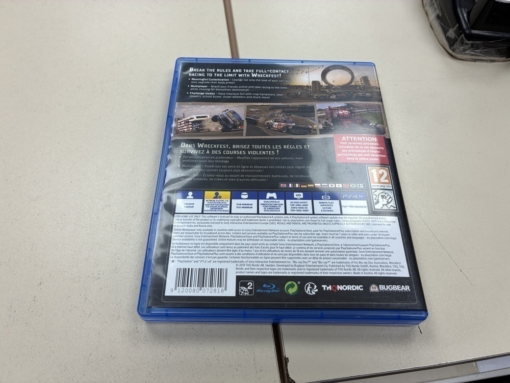 Игра Playstation 4 Wreckfest