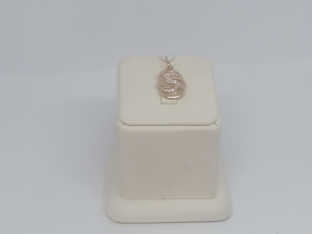 ПОДКМИ585 ПОДВЕСКА С КАМНЯМИ (Au 585)