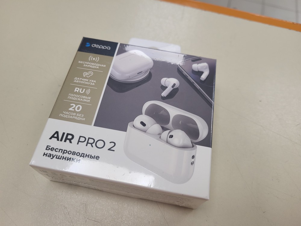 Наушники беспроводные Deppa 44167 Air Pro 2