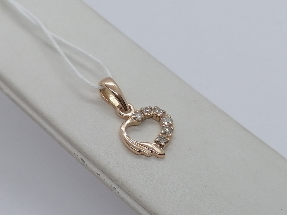 ПОДВЕСКА БРИЛЛИАНТ Au 585