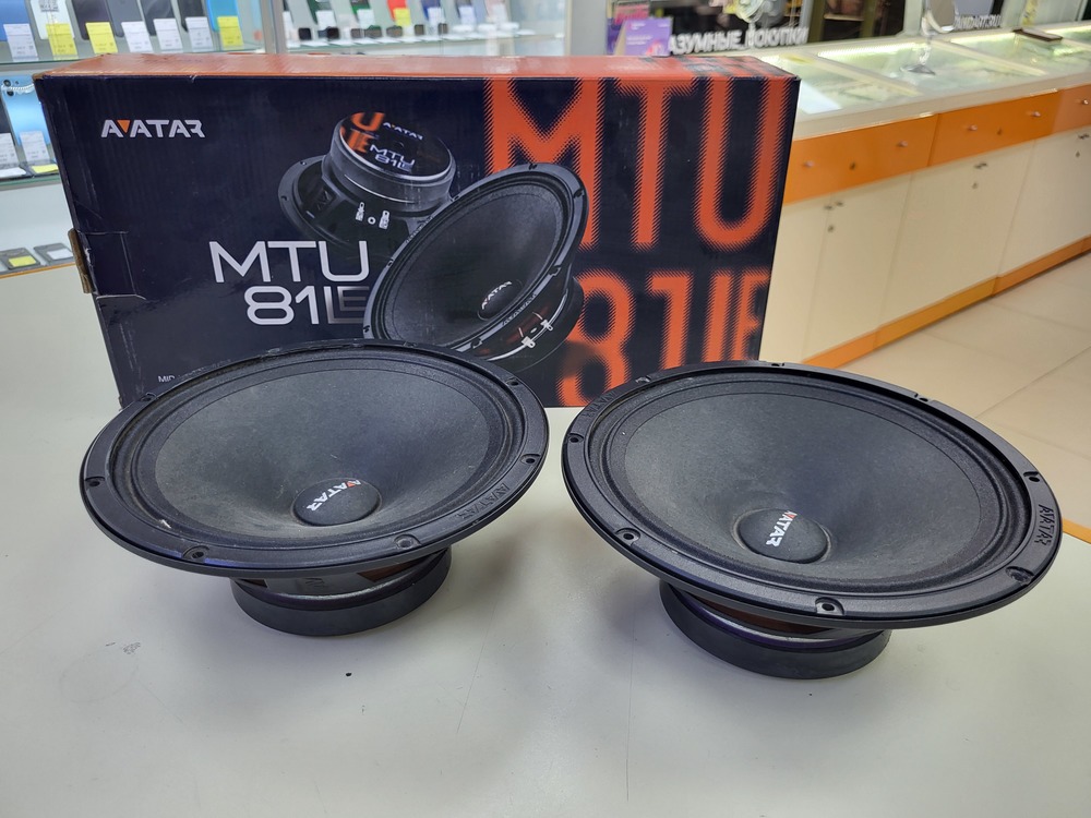 Автоакустика передняя Avatar mtu-81le;