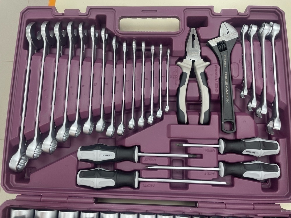 Набор инструментов Thorvik TS101 универсальный 1/4, 1/2 DR