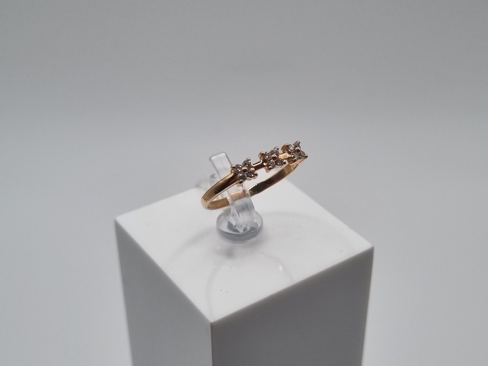 КОЛКМИ585 КОЛЬЦО С КАМНЯМИ (Au 585)