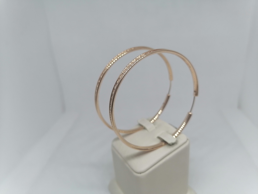СКОН585 СЕРЬГИ КОНГО (Au 585)