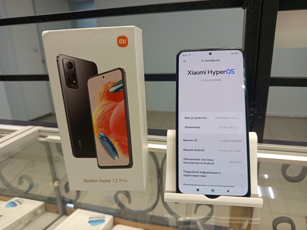 Смартфон Xiaomi Note 12 Pro 12/256