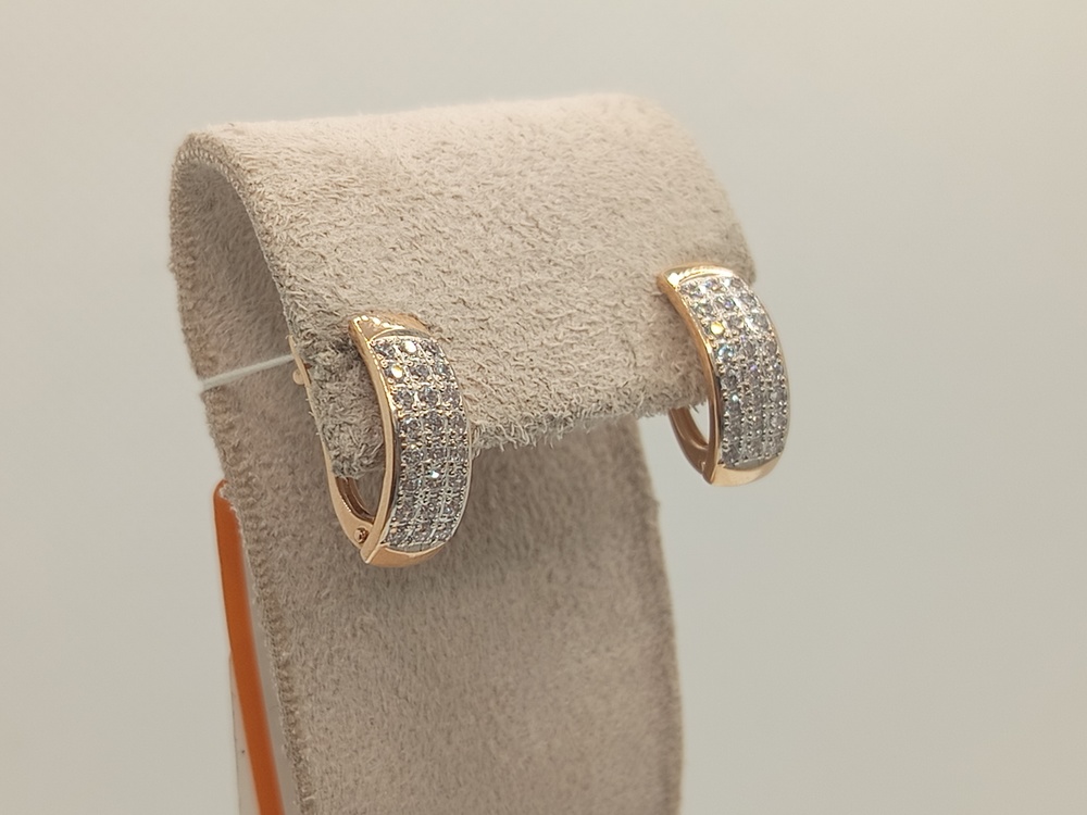 СЕРЬГИ С КАМНЯМИ (Au 585)