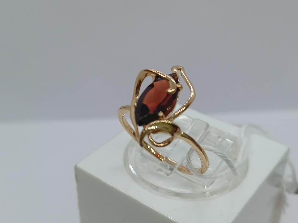 КОЛЬЦО С КАМНЕМ (Au 585)