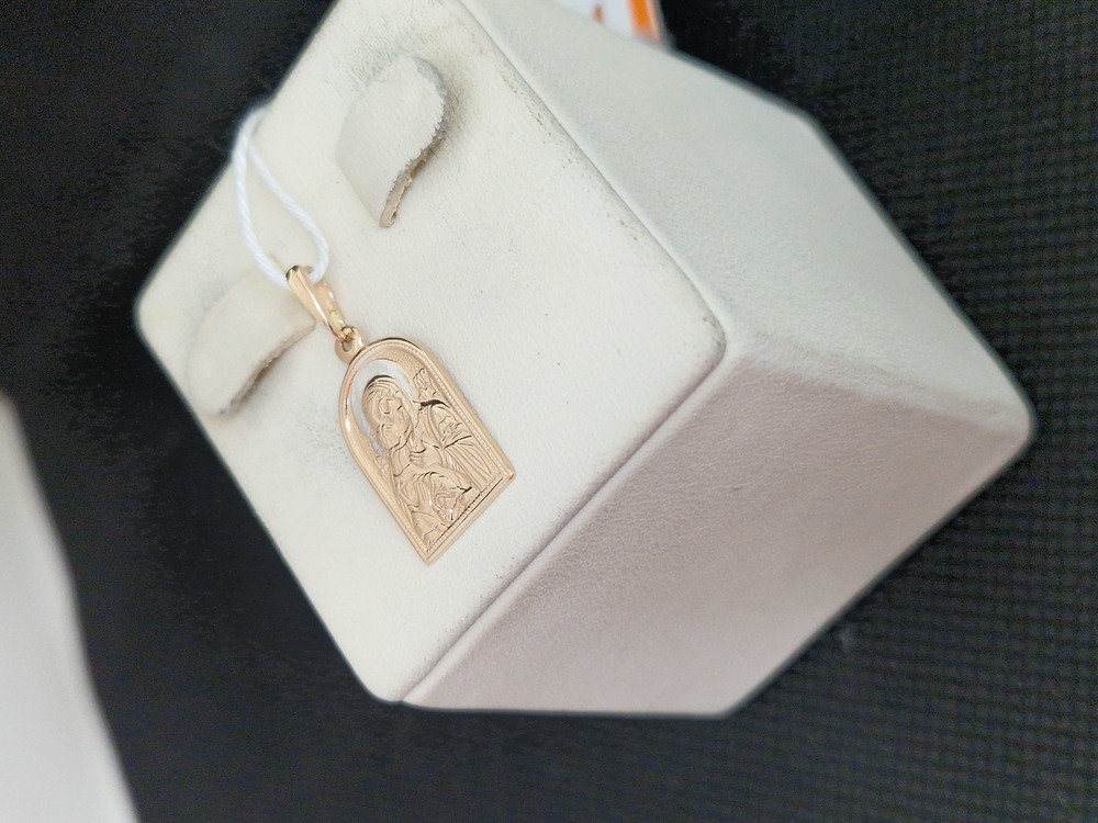 ПОДИБК585 ПОДВЕСКА ИКОНА БЕЗ КАМНЯ (Au 585)
