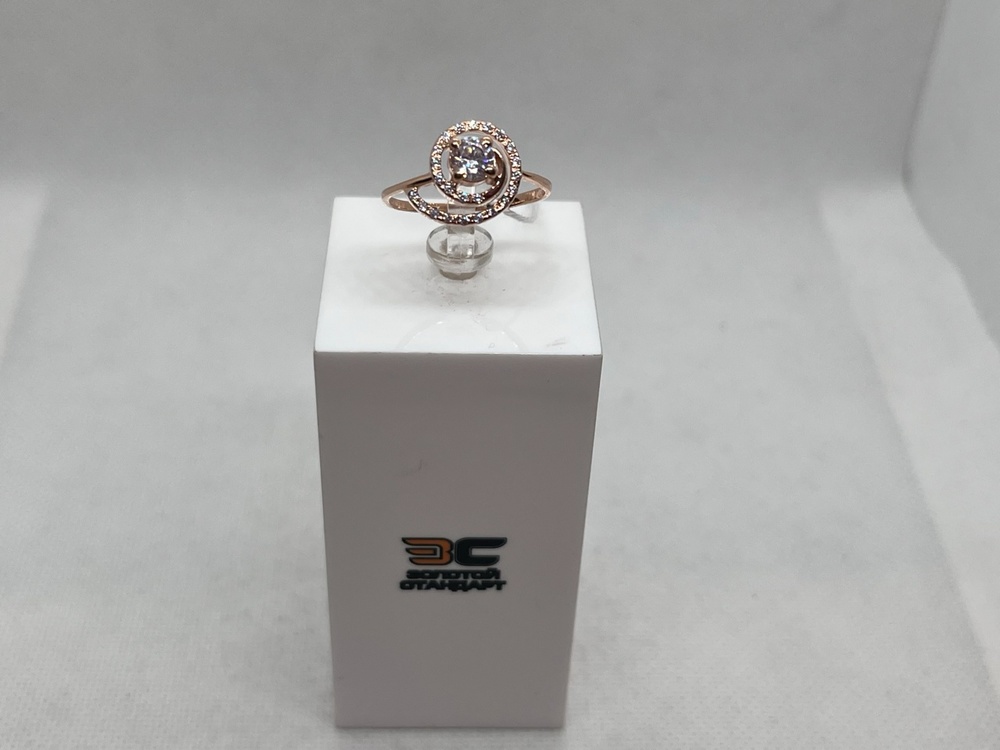 КОЛКМИ585 КОЛЬЦО С КАМНЯМИ (Au 585)