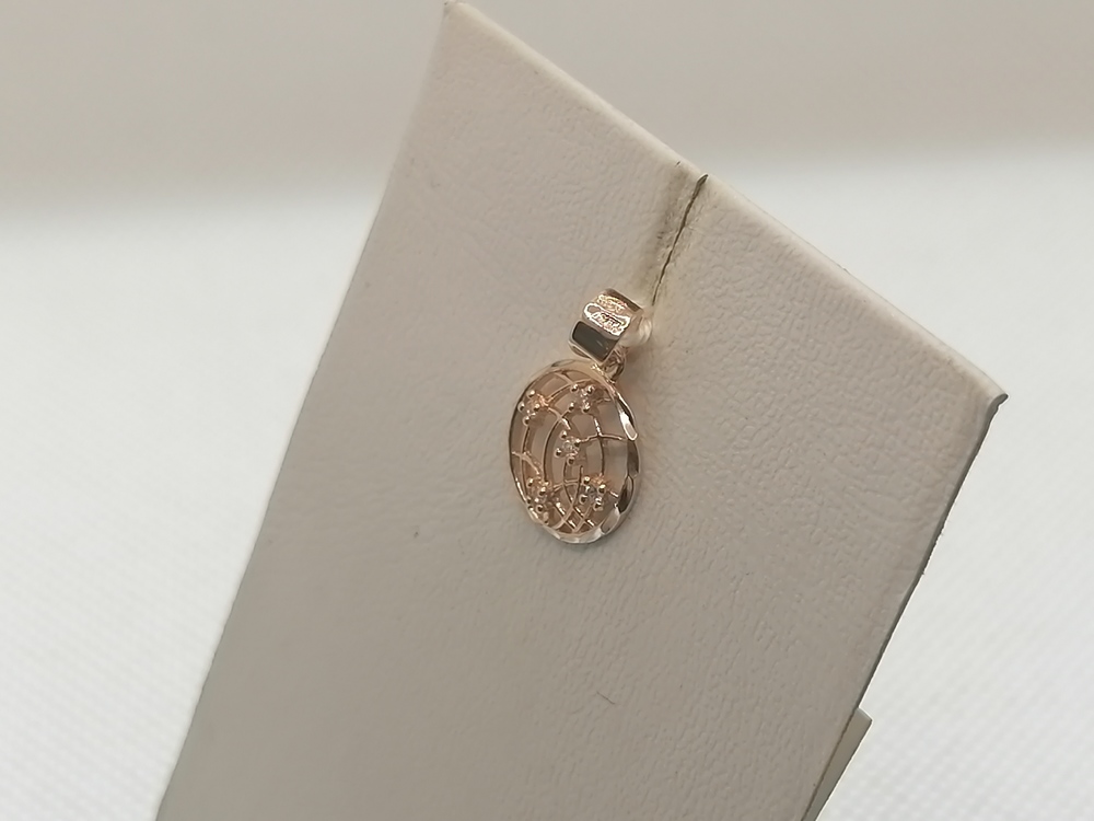 ПОДКМИ585 ПОДВЕСКА С КАМНЯМИ (Au 585)