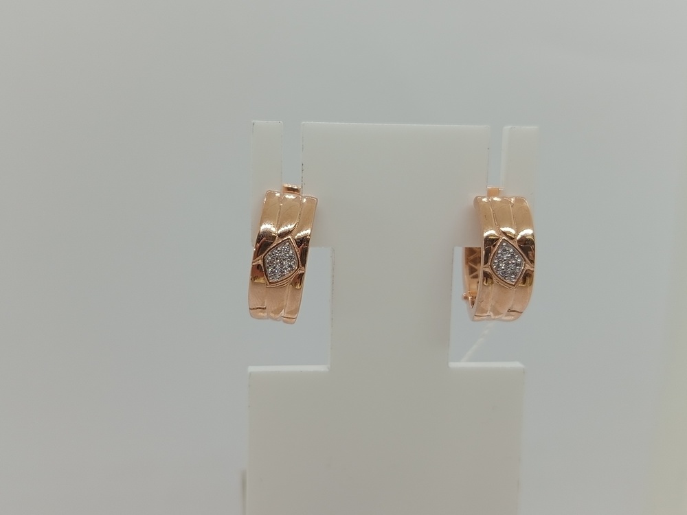 СЕРЬГИ С КАМНЯМИ (Au 585)