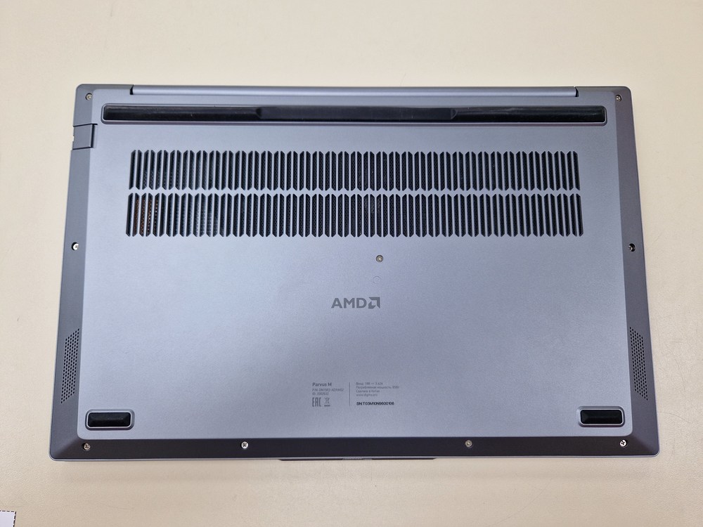 Ноутбук DIGMA 123; Ryzen 3 3200U, Radeon Vega 3, 16 Гб, 512 GB, Нет