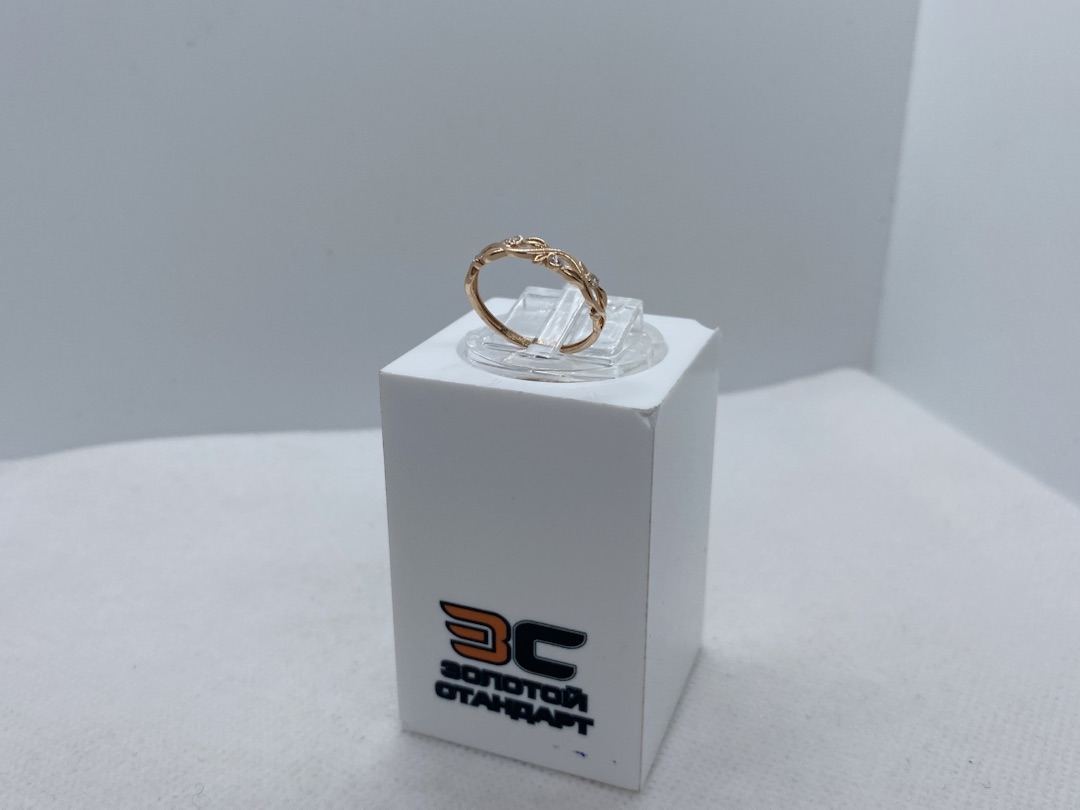 КОЛКМИ585 КОЛЬЦО С КАМНЯМИ (Au 585)