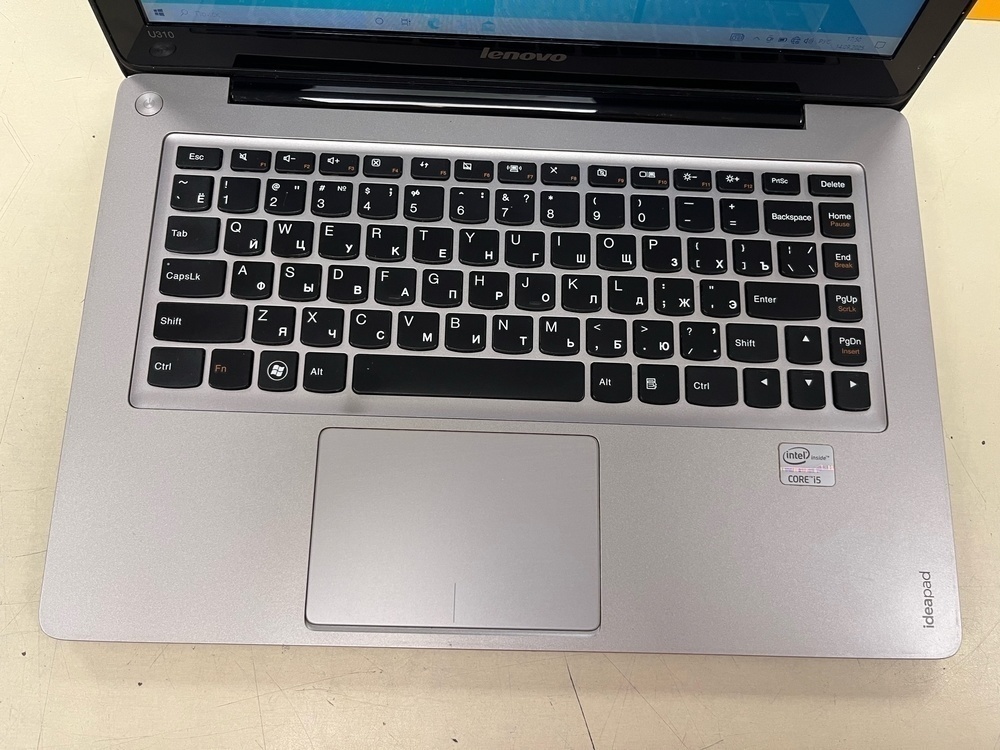 Ноутбук Lenovo U310; Core i5-3317U, Нет, 4 Гб, 32 Гб, 500 Гб