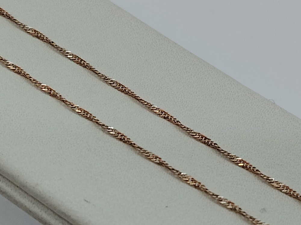 ЦЛСИ585 ЦЕПЬ ПОЛНОВЕСНАЯ Сингапур (Au 585)