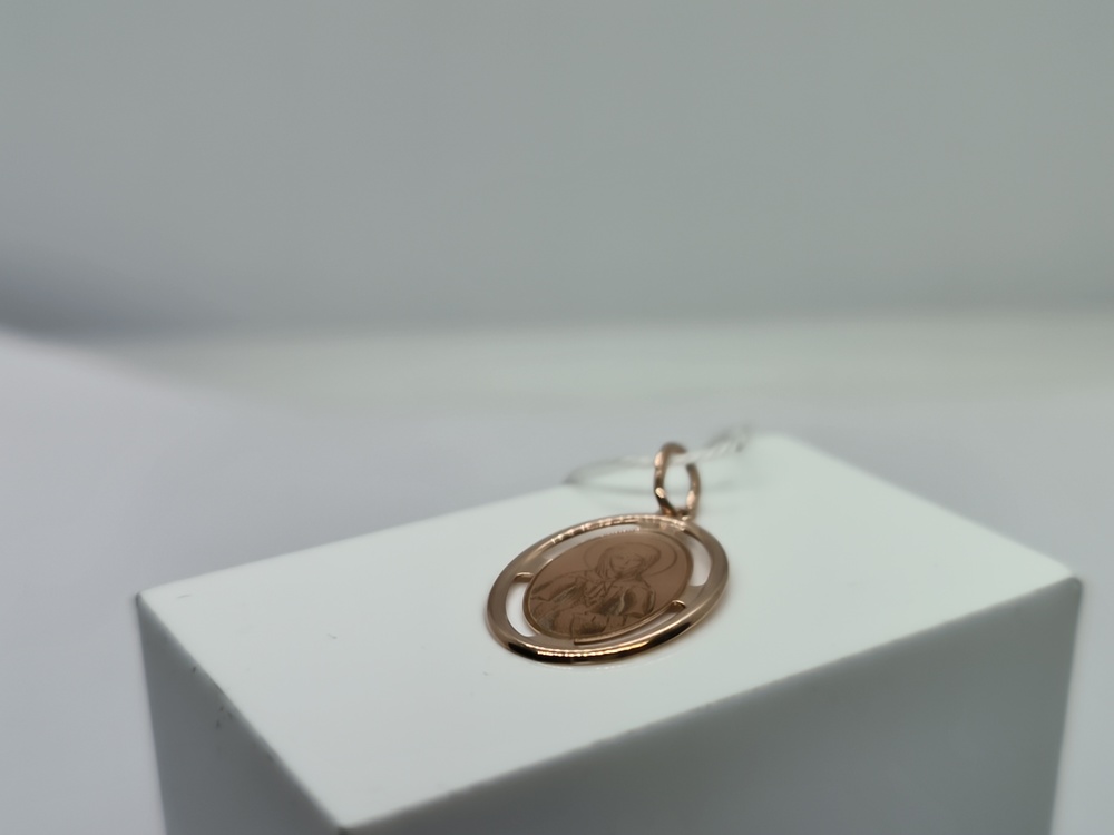 ПОДВЕСКА ИКОНА С КАМНЕМ (Au 585)