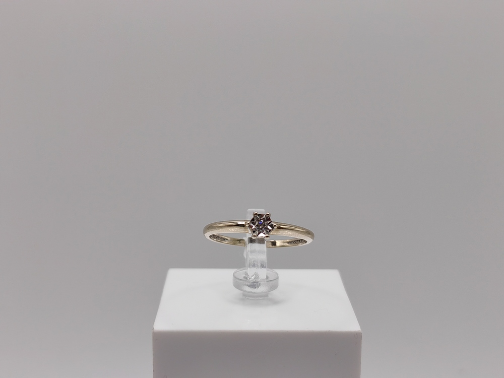 КОЛЬЦО БРИЛЛИАНТ Au 585