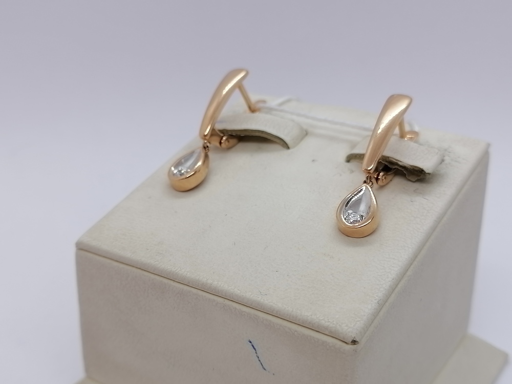 СЕРЬГИ БРИЛЛИАНТ (Au 585)