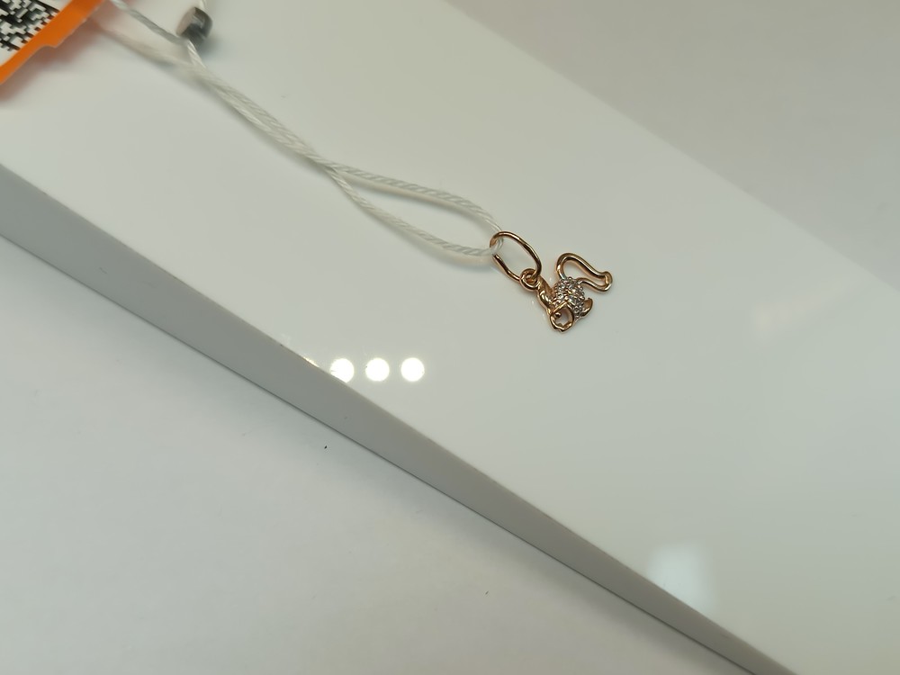 ПОДКМИ585 ПОДВЕСКА С КАМНЯМИ (Au 585)