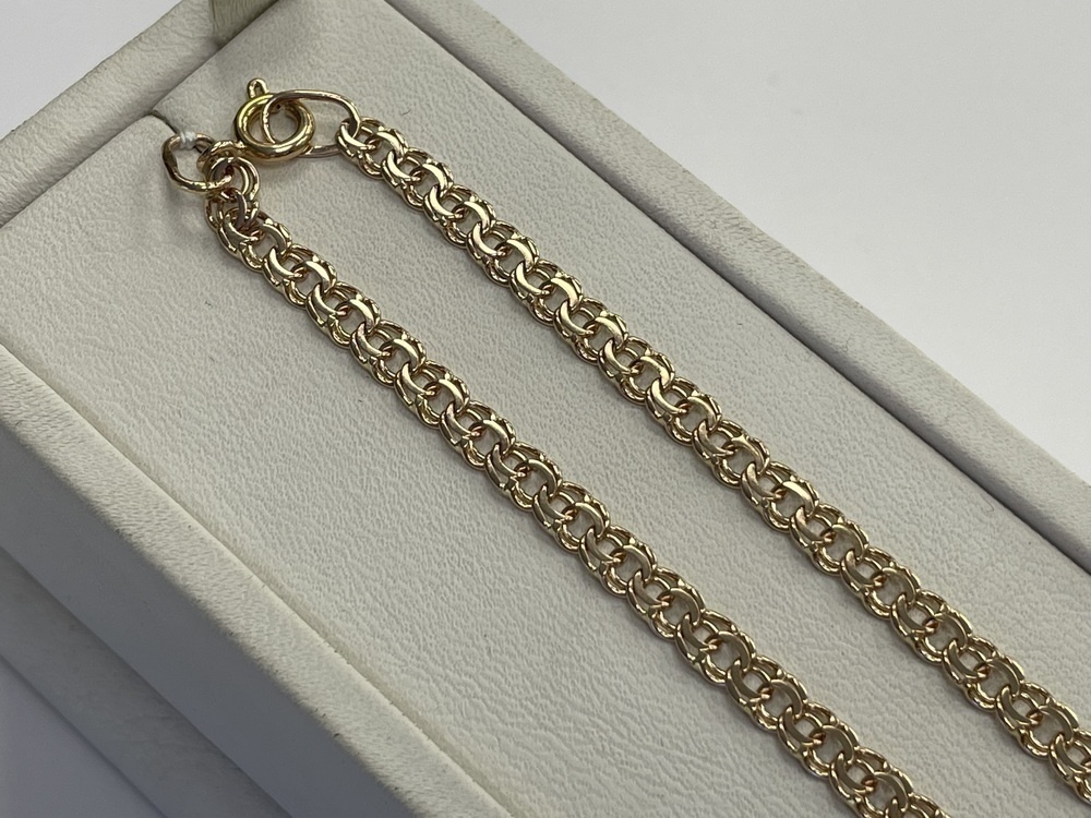 ЦЛБС585 ЦЕПЬ ПОЛНОВЕСНАЯ Бисмарк (Au 585)