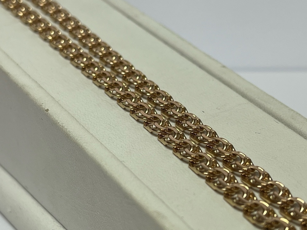 ЦЕПЬ ПОЛНОВЕСНАЯ Бисмарк (Au 585)