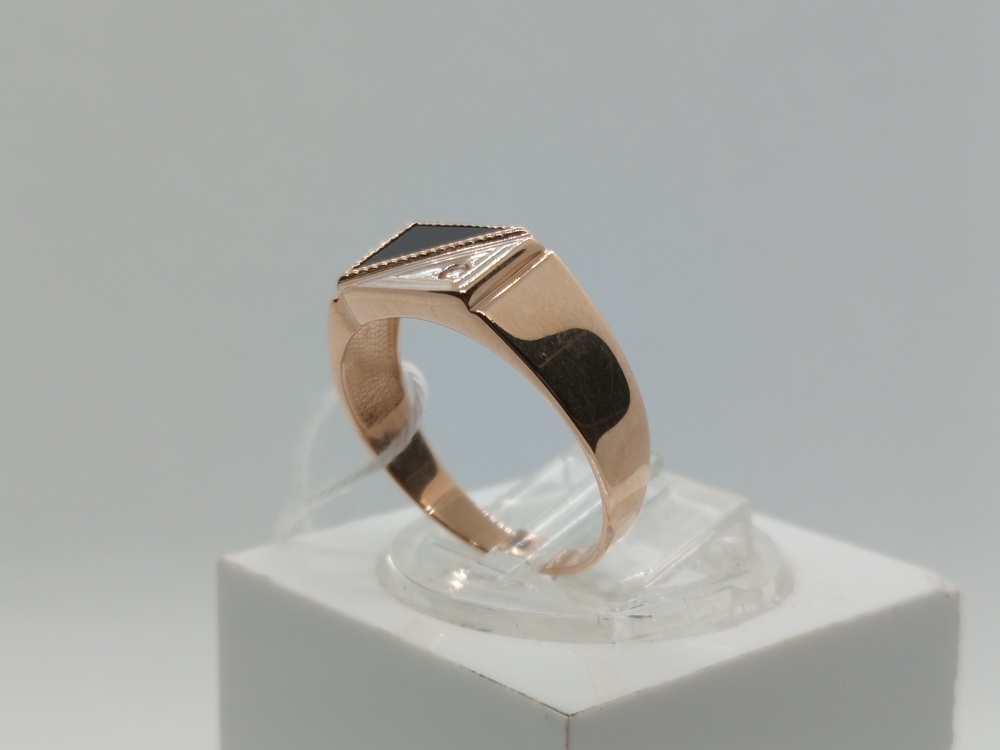 ПЕЧКМИ585 ПЕЧАТКА С КАМНЯМИ (Au 585)