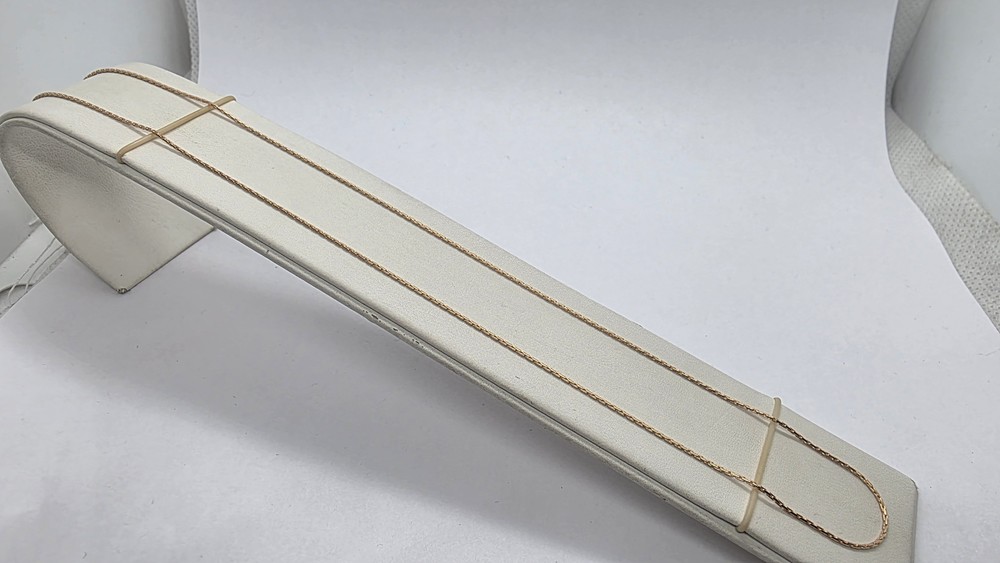 ЦЛЖГ585 ЦЕПЬ ПОЛНОВЕСНАЯ Жгут(снейк) (Au 585)