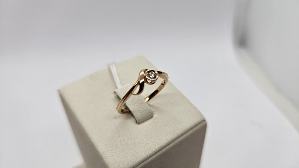 КОЛЬЦО БРИЛЛИАНТ Au 585