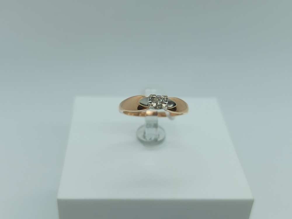 КОЛЬЦО БРИЛЛИАНТ Au 585